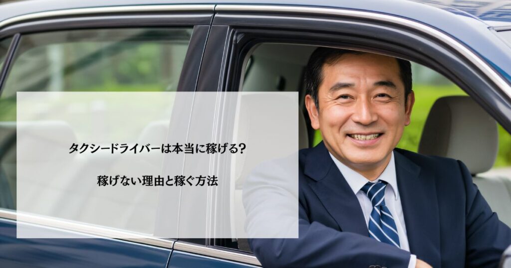 未経験でもタクシードライバーに転職できる？働き方や年収も解説